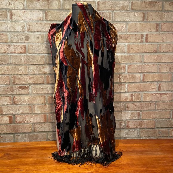 Cut Velvet Scarf - Picture 5 of 6